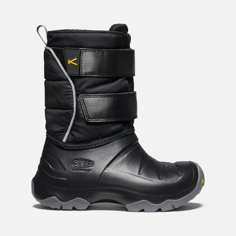 Keen Lumi II Waterproof Boots - Kids' Black Grey Boots